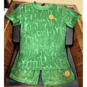 Nike Jordan Fuel Up, Cool Down Big Kids' Terry 2Pc Shirt Shorts Set Sz XL 13-15y